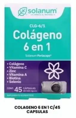 Farmapronto Solanum Colágeno 6 en 1 oferta