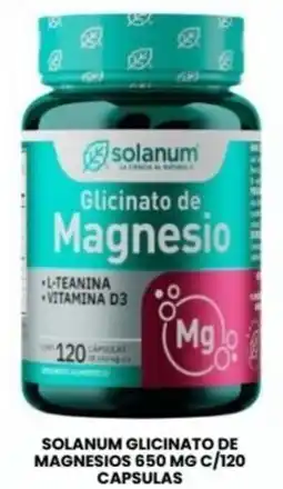 Farmapronto solanum glicinato de magnesio oferta