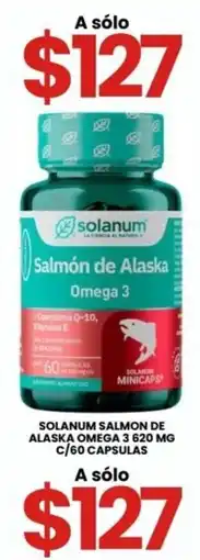 Farmapronto solanum salmón de alaska omega 3 oferta