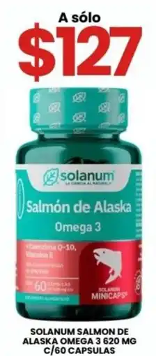 Farmapronto solanum salmón de alaska omega 3 oferta