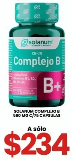 Farmapronto solanum complejo b oferta