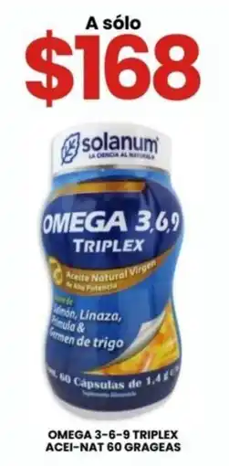 Farmapronto Solanum omega 3,6,9 triplex oferta