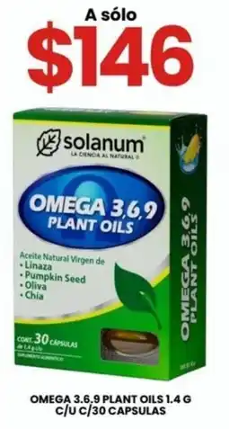Farmapronto Solanum omega 3,6,9 plant oils oferta