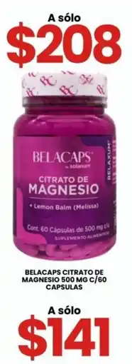 Farmapronto Belacaps citrato de magnesio oferta