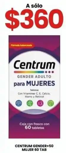 Farmapronto Centrum Gender Adulto para Mujeres oferta