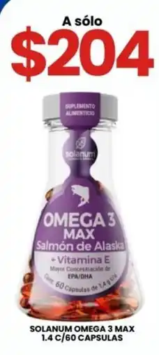 Farmapronto Solanum omega 3 max oferta