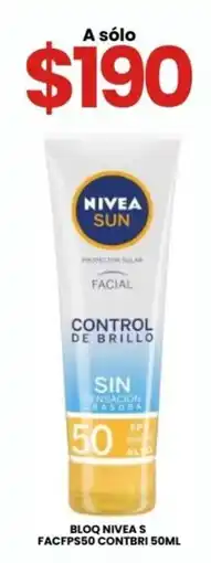 Farmapronto Bloq nivea s facfps50 contbri oferta