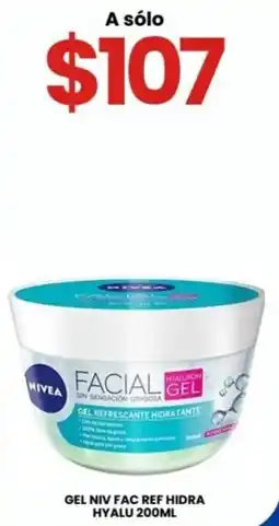 Farmapronto Nivea gel niv fac ref hidra hyalu oferta