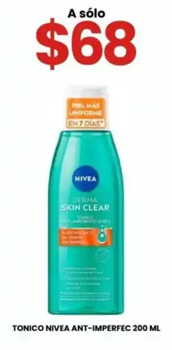 Farmapronto Nivea tónico ant-imperfec oferta