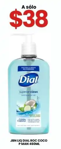 Farmapronto Dial superior clean antibacterial coco water & cucumber oferta