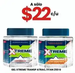 Farmapronto Xtreme gel transparente atrac titan oferta