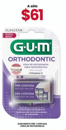 Farmapronto Gum cera de ortodoncia pre-cortada oferta