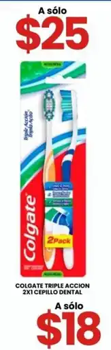 Farmapronto Colgate Triple Accion 2X1 Cepillo Dental oferta