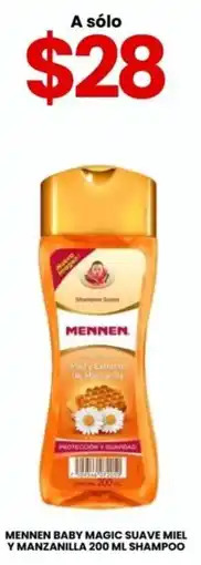 Farmapronto Mennen baby magic suave miel y manzanilla shampoo oferta
