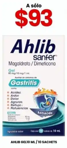 Farmapronto Ahlib sanfer magaldrato / dimeticona gel oferta