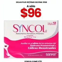 Farmapronto syncol comp c/12 oferta