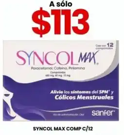 Farmapronto syncol max oferta