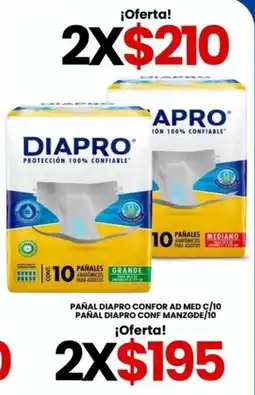Farmapronto Diapro pañal anatómico oferta