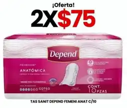Farmapronto Depend femenine anatômica oferta