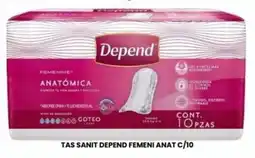 Farmapronto Depend Femenine Anatômica oferta