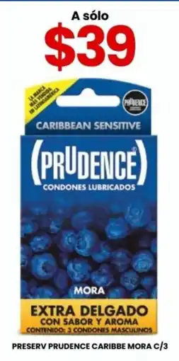 Farmapronto Prudence condones lubricados mora oferta