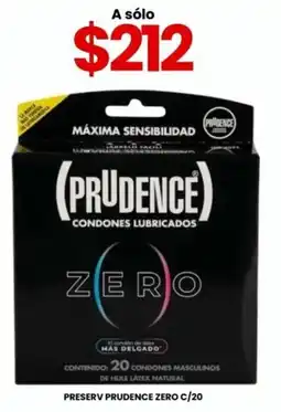 Farmapronto Prudence condones lubricados zero oferta