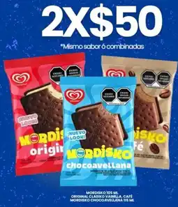 Farmapronto Mordisko original clasiko vainilla café mordisko chocoavellana oferta