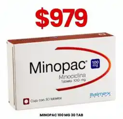 Farmapronto Minopac minociclina oferta