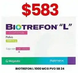 Farmapronto Biotrefon l 1000 mcg pvo sb 24 oferta