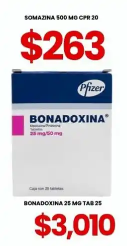 Farmapronto Bonadoxina 25 mg tab 25 oferta