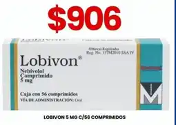 Farmapronto Lobivon nebivolol comprimido oferta