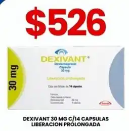 Farmapronto Dexivant 30 mg c/14 capsulas oferta