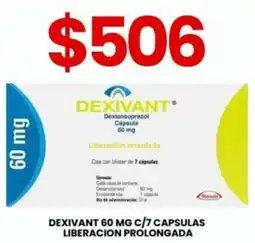Farmapronto Dexivant 60 mg c/7 capsulas oferta