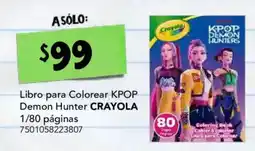 City Club Crayola Libro para Colorear KPOP Demon Hunter oferta