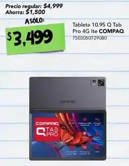 City Club Compaq tableta 10.95 q tab pro 4g ite oferta