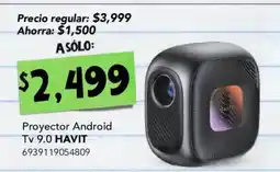 City Club Havit Proyector Android Tv 9.0 oferta