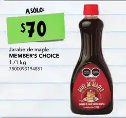 City Club Member's Choice Jarabe de maple oferta