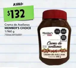 City Club Member's Choice Crema de Avellanas oferta