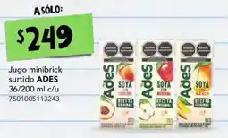 City Club Jugo minibrick surtido ADES oferta