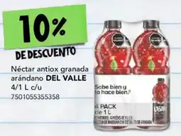 City Club Del Valle nectar antiox granada arándano oferta