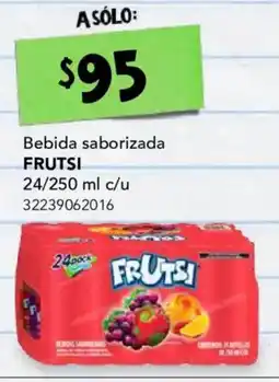 City Club Frutsi bebida saborizada oferta