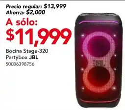 City Club Jbl Bocina Stage-320 Partybox oferta