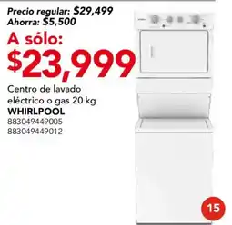 City Club Whirlpool centro de lavado oferta