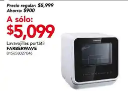 City Club Farberwave lavavajillas portátil oferta