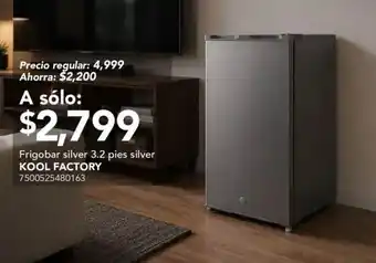 Kool Factory Frigobar silver