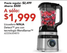 City Club Ninja licuadora detect pro con tecnologia blendsense oferta