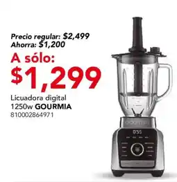 City Club Gourmia licuadora digital oferta