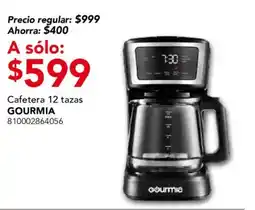 City Club Gourmia cafetera 12 tazas oferta