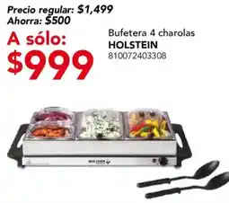 City Club holstein bufetera 4 charolas oferta