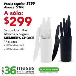 City Club Member's Choice oferta